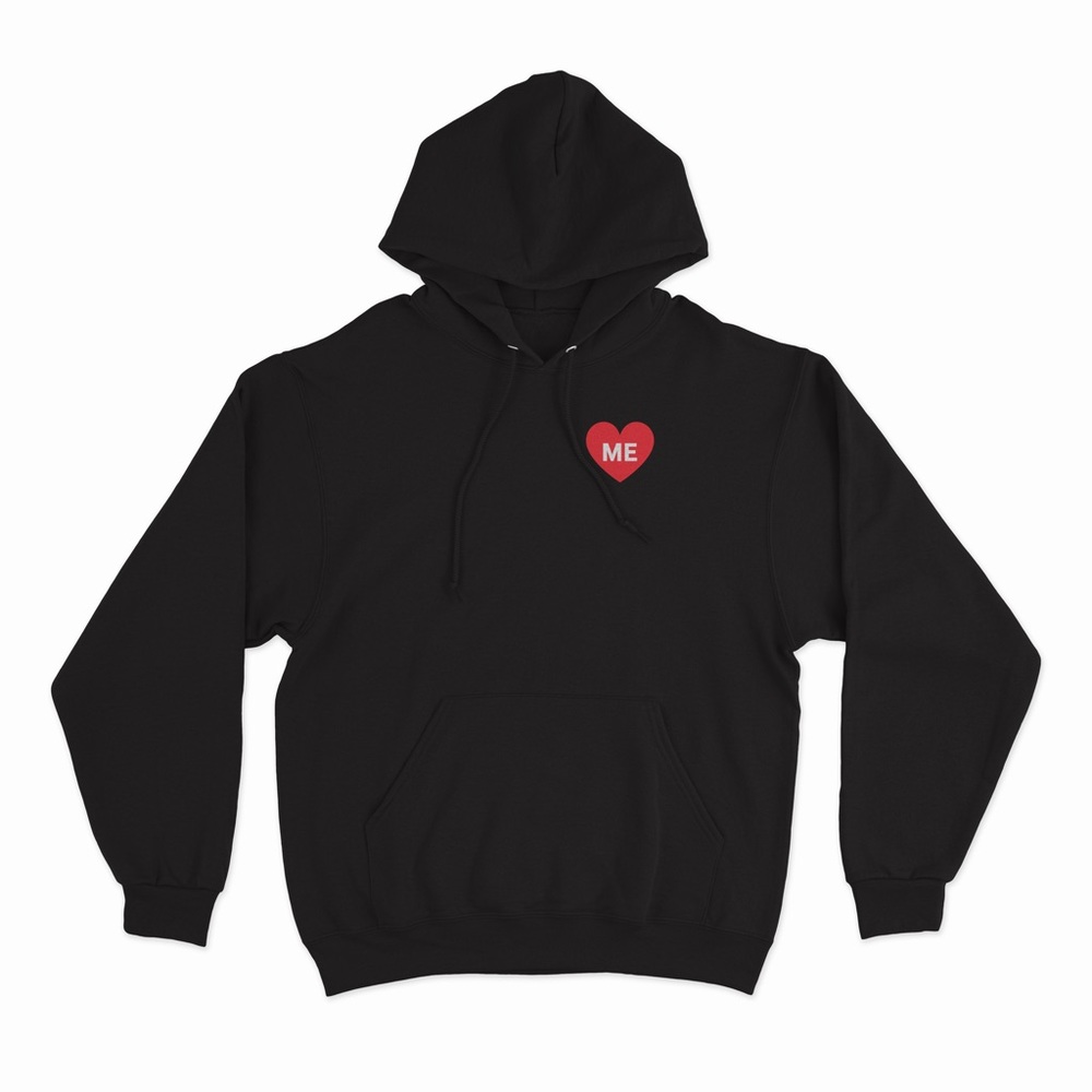 “Love Me” hoodie by HUMAN